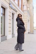 Зимнее пальто Mila Nova ПВ-355 черный — изображение 6