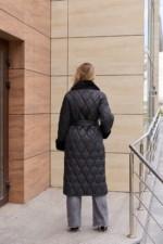 Зимнее пальто Mila Nova ПВ-357дл черный — изображение 2