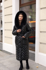 Зимнее пальто Mila Nova ПВ-382 черный