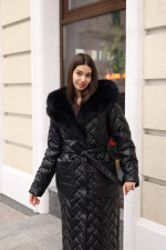 Зимнее пальто Mila Nova ПВ-382 черный — изображение 2