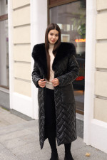 Зимнее пальто Mila Nova ПВ-382 черный — изображение 4