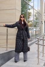 Зимнее пальто Mila Nova ПВ-385 черный — изображение 4