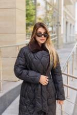 Зимнее пальто Mila Nova ПВ-385 черный — изображение 5