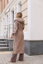 Демисезонное пальто Mila Nova  ПВ-386 капучино — изображение 3