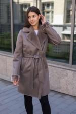 Зимняя дубленка Mila Nova Д-247 капучино — изображение 3