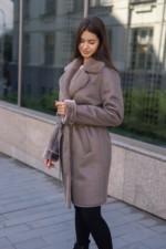 Зимняя дубленка Mila Nova Д-247 капучино — изображение 2