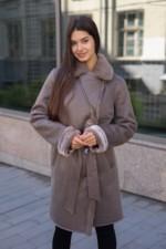 Зимняя дубленка Mila Nova Д-247 капучино — изображение 7