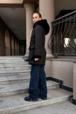 Зимняя Куртка Mila Nova К-208 ех черный — изображение 3