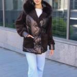 Зимняя куртка Mila Nova К-308 кап шоколад