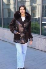 Зимняя куртка Mila Nova К-308 кап шоколад