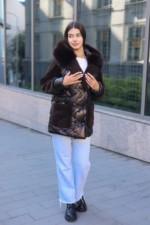 Зимняя куртка Mila Nova К-308 кап шоколад — изображение 2