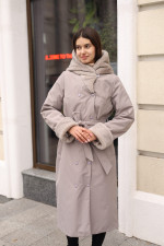 Зимнее пальто Mila Nova ПВ-328 капучино — изображение 4