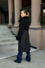 Зимнее Пальто Mila Nova ПВ-371 черный — изображение 5