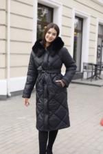 Зимнее пальто Mila Nova ПВ-391 черный