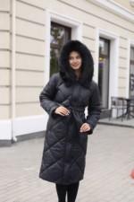 Зимнее пальто Mila Nova ПВ-391 черный — изображение 2