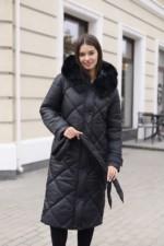 Зимнее пальто Mila Nova ПВ-391 черный — изображение 5