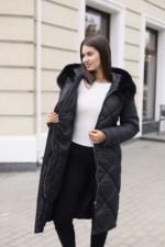 Зимнее пальто Mila Nova ПВ-391 черный — изображение 6