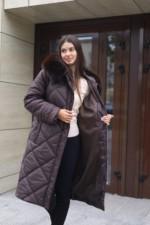 Зимнее пальто Mila Nova ПВ-391 шоколад — изображение 6