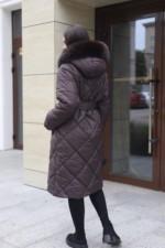 Зимнее пальто Mila Nova ПВ-391 шоколад — изображение 7