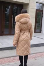 Зимнее пальто Mila Nova ПВ-391 кемел — изображение 7