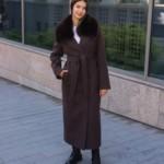 Зимнее пальто Mila Nova ПВ-392 шоколад