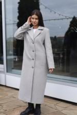 Зимнее пальто Mila Nova ПВ-392 серый — изображение 4