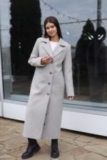 Зимнее пальто Mila Nova ПВ-392 серый — изображение 7