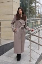 Зимнее пальто Mila Nova ПВ-392 капучино