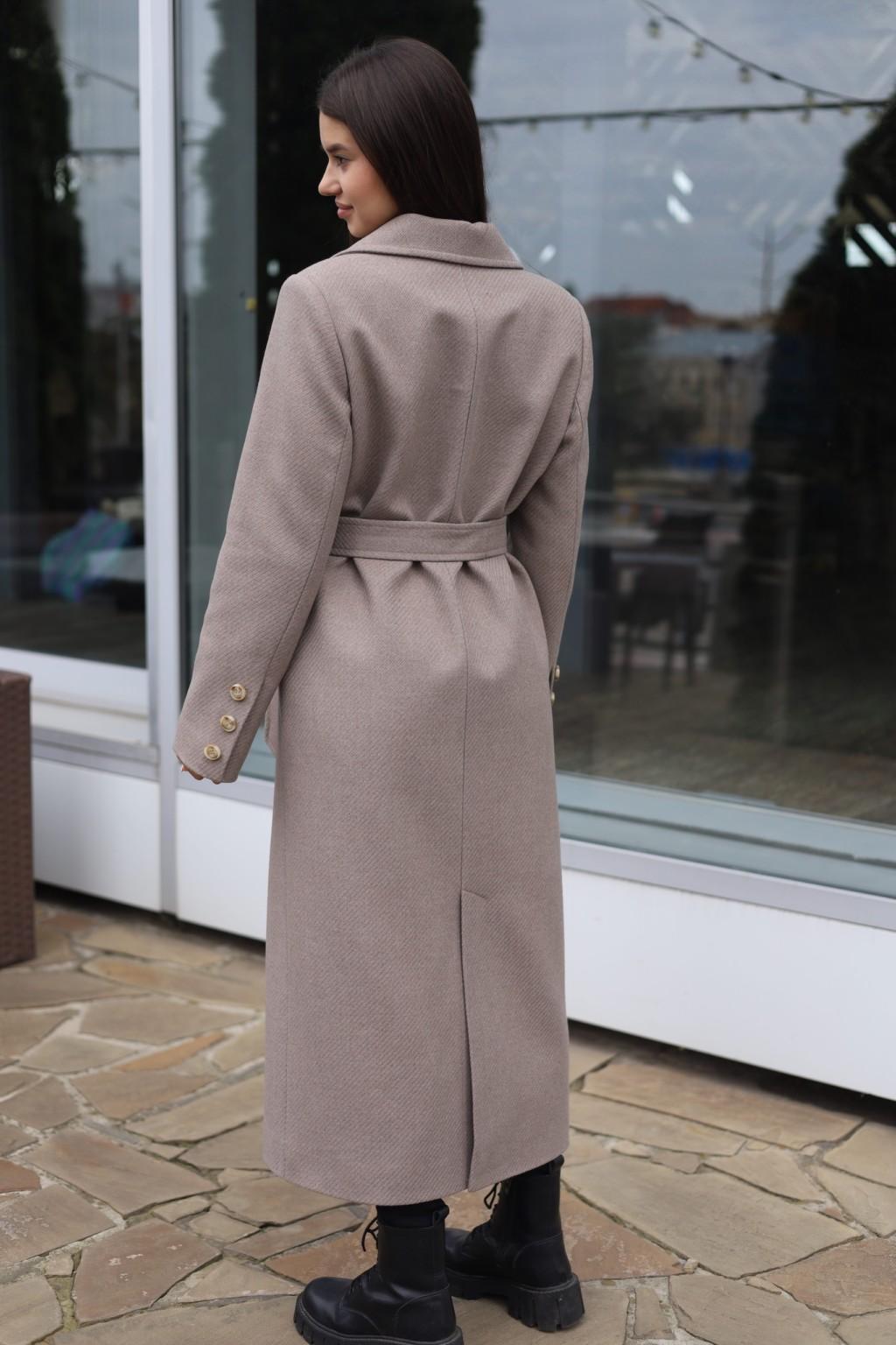 Зимнее пальто Mila Nova ПВ-392 капучино — изображение 5