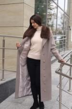 Зимнее пальто Mila Nova ПВ-392 капучино — изображение 7