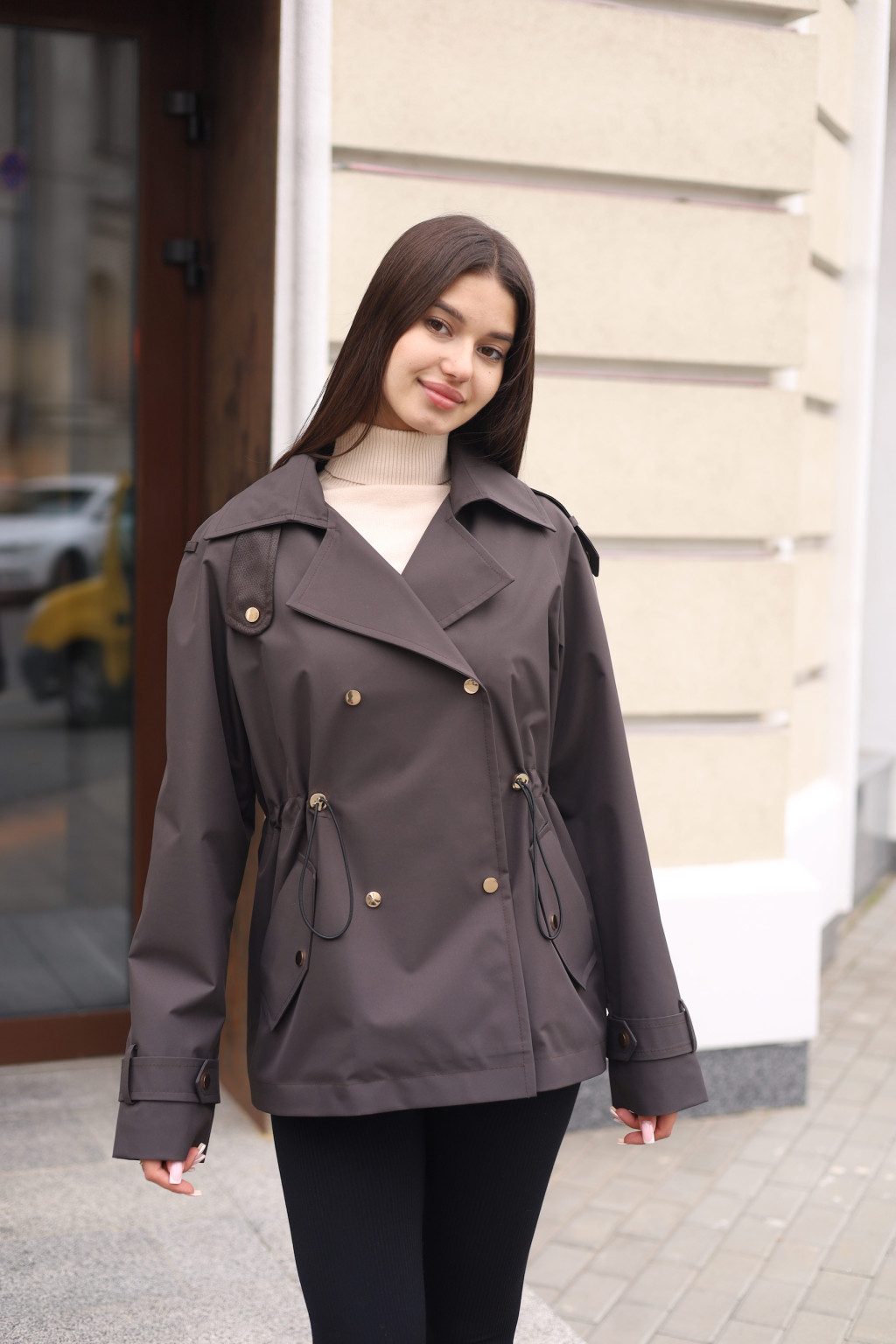 Жакет Mila Nova Q-106 темно- шоколадный — изображение 2