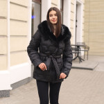 Зимняя куртка Mila Nova К-374 черный