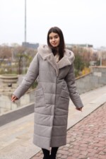 Зимнее пальто Mila Nova ПВ-331 капучино — изображение 2