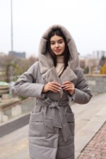 Зимнее пальто Mila Nova ПВ-331 капучино — изображение 3