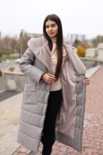 Зимнее пальто Mila Nova ПВ-331 капучино — изображение 7