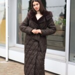 Зимнее пальто Mila Nova ПВ-358 шоколадный