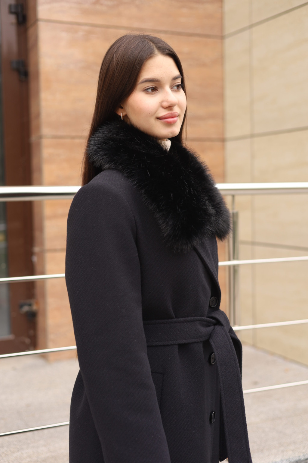 Зимнее пальто Mila Nova ПВ-392 черный — изображение 4