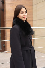 Зимнее пальто Mila Nova ПВ-392 черный — изображение 4