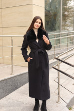 Зимнее пальто Mila Nova ПВ-392 черный — изображение 7