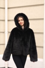 Зимняя шуба Mila Nova ПВ-393 черный