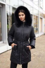 Зимняя куртка Mila Nova К-375 черный