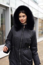 Зимняя куртка Mila Nova К-375 черный — изображение 4