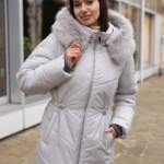 Зимняя куртка Mila Nova К-375 серый