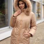 Зимняя куртка Mila Nova К-375 кемел
