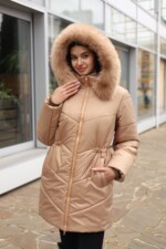 Зимняя куртка Mila Nova К-375 кемел
