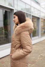Зимняя куртка Mila Nova К-375 кемел — изображение 6