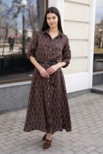 Летнее платье Mila Nova Ф-280 шоколад