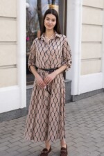 Летнее платье Mila Nova Ф-280 капучино