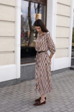 Летнее платье Mila Nova Ф-280 капучино — изображение 3