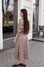 Летнее платье Mila Nova Ф-280 капучино — изображение 2